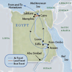 Map of Egypt