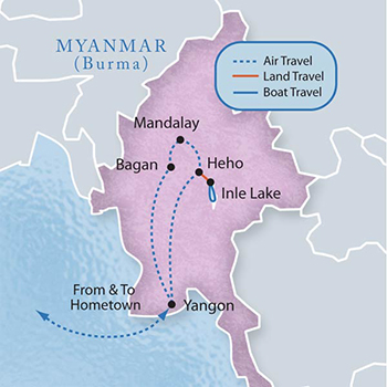 Myanmar with Luxury & Style (8 Days)