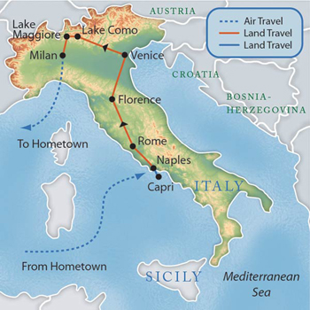 Italy 11 Days with Luxury & Style