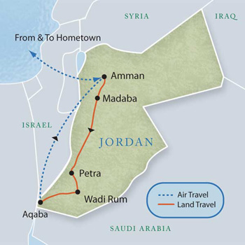 Jordan with Luxury & Style (6 Days)