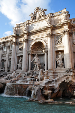 Fontana Trevi in Rome, Italy