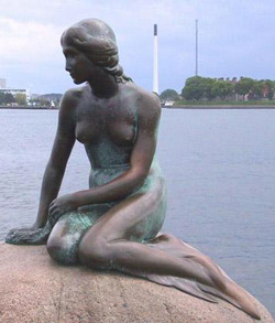 Copenhagen Mermaid Statue