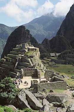 Machu Picchu, the "Lost City of the Incas"